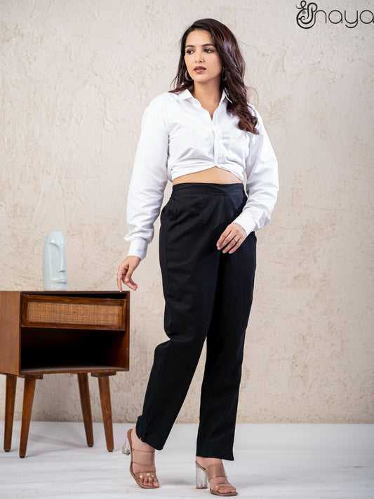 Black Linen Pants